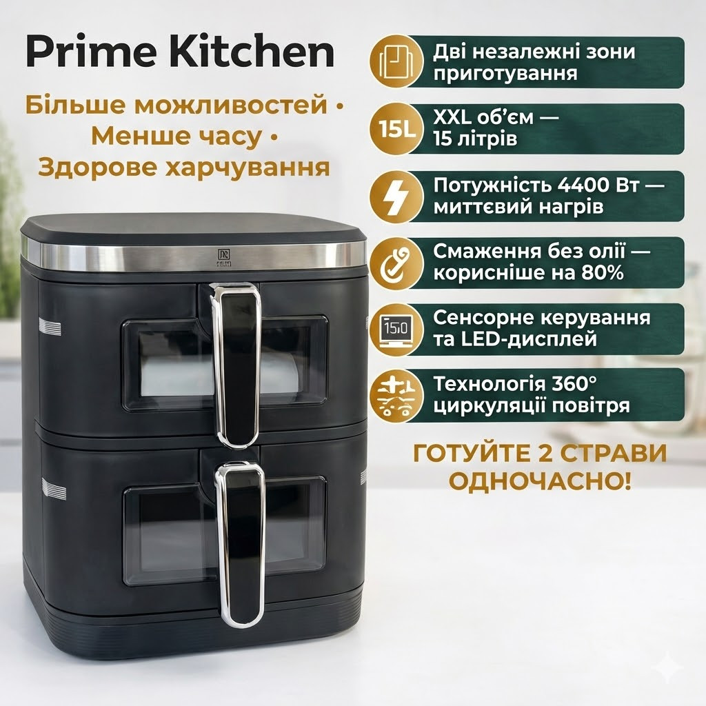 Аерогриль Prime Kitchen AF960AP